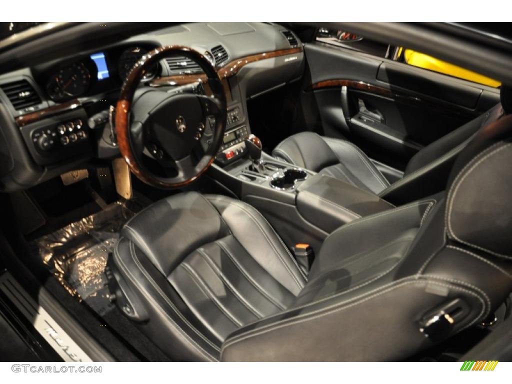 Nero Interior 2009 Maserati GranTurismo Standard GranTurismo Model Photo #48184592