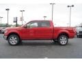 2011 Red Candy Metallic Ford F150 Lariat SuperCrew 4x4  photo #5
