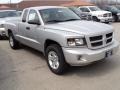 2011 Bright Silver Metallic Dodge Dakota Big Horn Extended Cab 4x4  photo #3