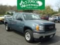 2008 Stealth Gray Metallic GMC Sierra 1500 SLE Extended Cab 4x4  photo #1