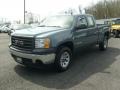 2008 Stealth Gray Metallic GMC Sierra 1500 SLE Extended Cab 4x4  photo #3
