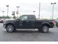 2011 Tuxedo Black Metallic Ford F150 Lariat SuperCab 4x4  photo #5