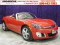 Chili Pepper Red 2009 Saturn Sky Red Line Roadster