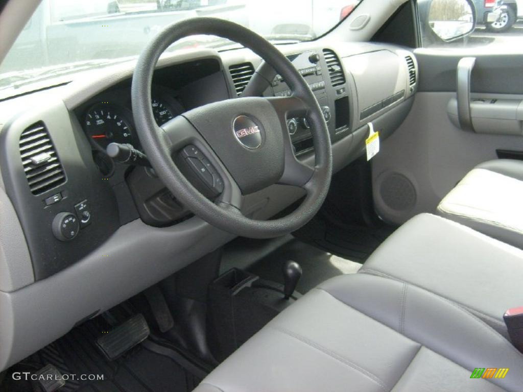 2008 Sierra 1500 SLE Extended Cab 4x4 - Stealth Gray Metallic / Dark Titanium photo #10