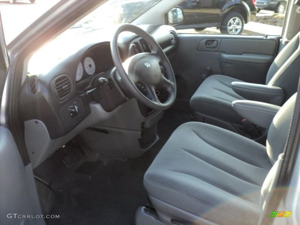 2006 Grand Caravan SE - Bright Silver Metallic / Medium Slate Gray photo #9