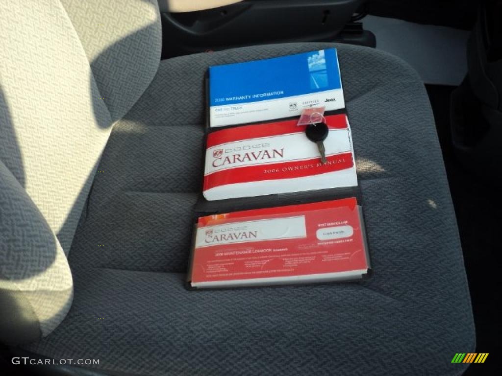 2006 Grand Caravan SE - Bright Silver Metallic / Medium Slate Gray photo #17