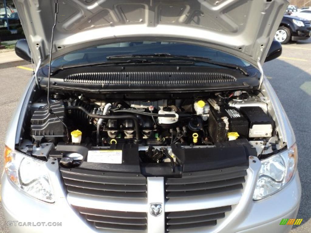 2006 Grand Caravan SE - Bright Silver Metallic / Medium Slate Gray photo #18