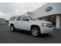 2008 White Diamond Tricoat Chevrolet Suburban 1500 LTZ  photo #1