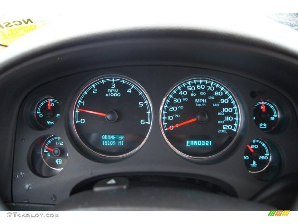 2008 Chevrolet Suburban 1500 LTZ Gauges Photo #48187636