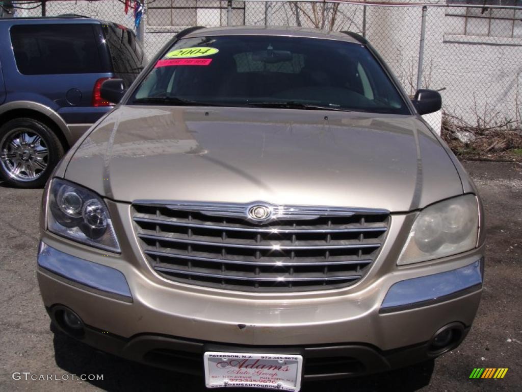 2004 Pacifica AWD - Linen Gold Metallic / Dark Slate Gray photo #20