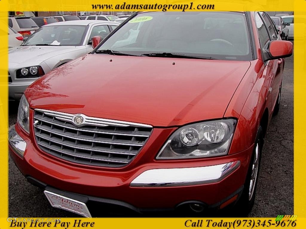 Inferno Red Crystal Pearl Chrysler Pacifica