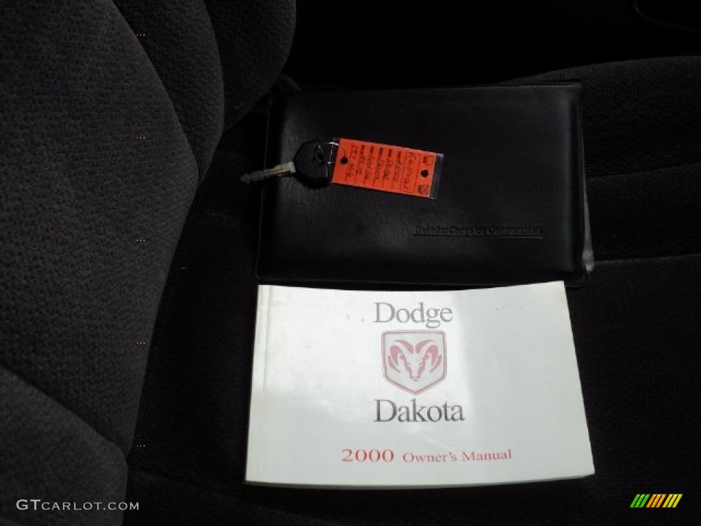 2000 Dakota Sport Crew Cab - Bright White / Agate photo #15