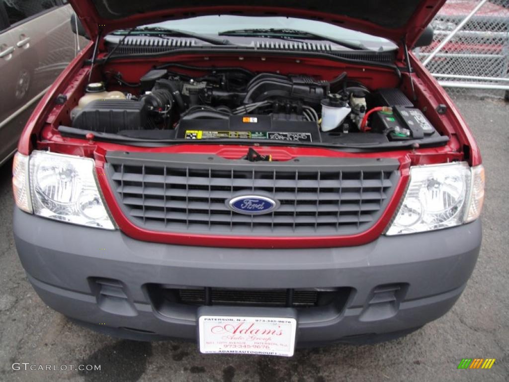 2004 Explorer XLS 4x4 - Redfire Metallic / Graphite photo #20