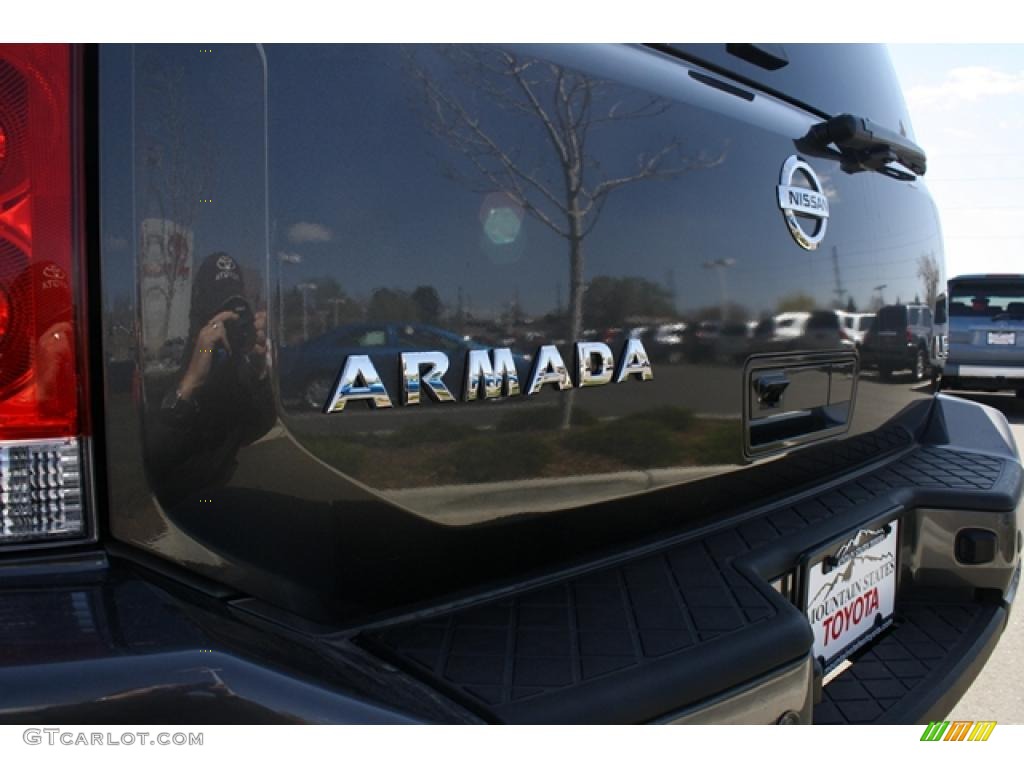 2008 Armada LE 4x4 - Smoke Gray / Charcoal photo #33