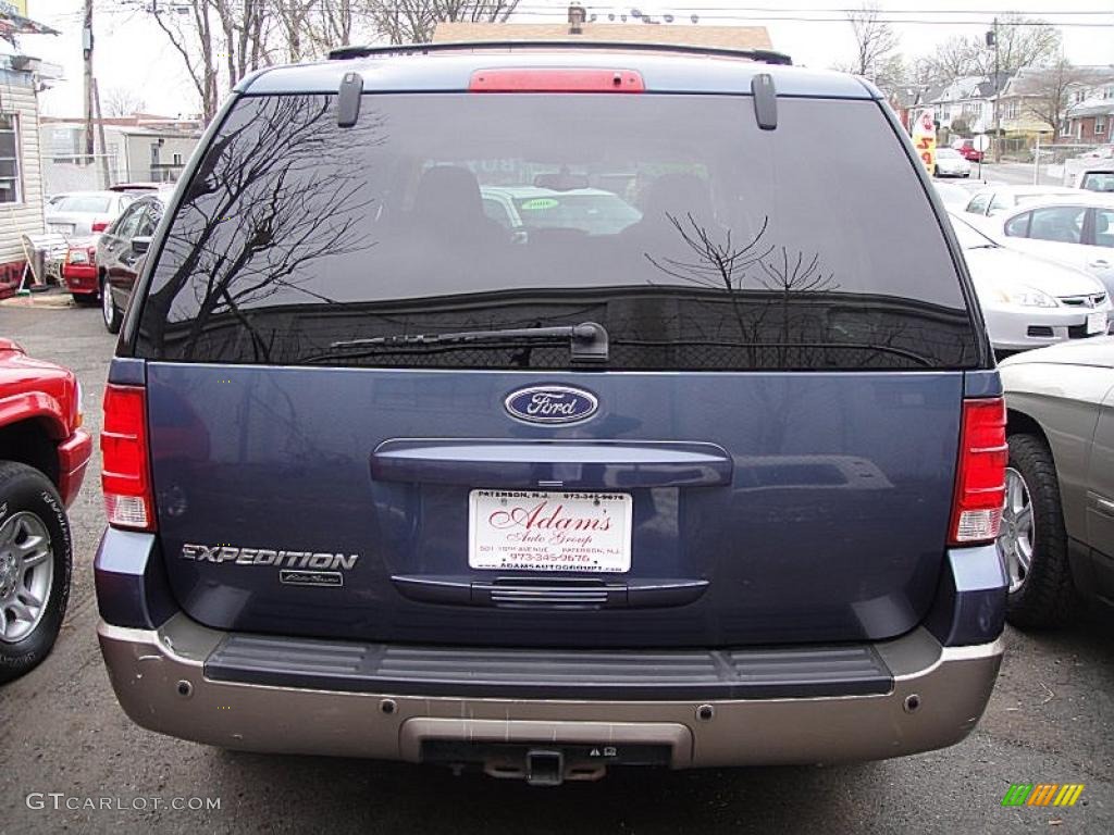 2003 Expedition Eddie Bauer 4x4 - Medium Wedgewood Blue Metallic / Medium Parchment photo #7