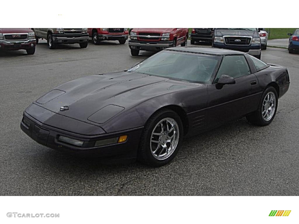 1994 Corvette Coupe - Black Rose Metallic / Black photo #1