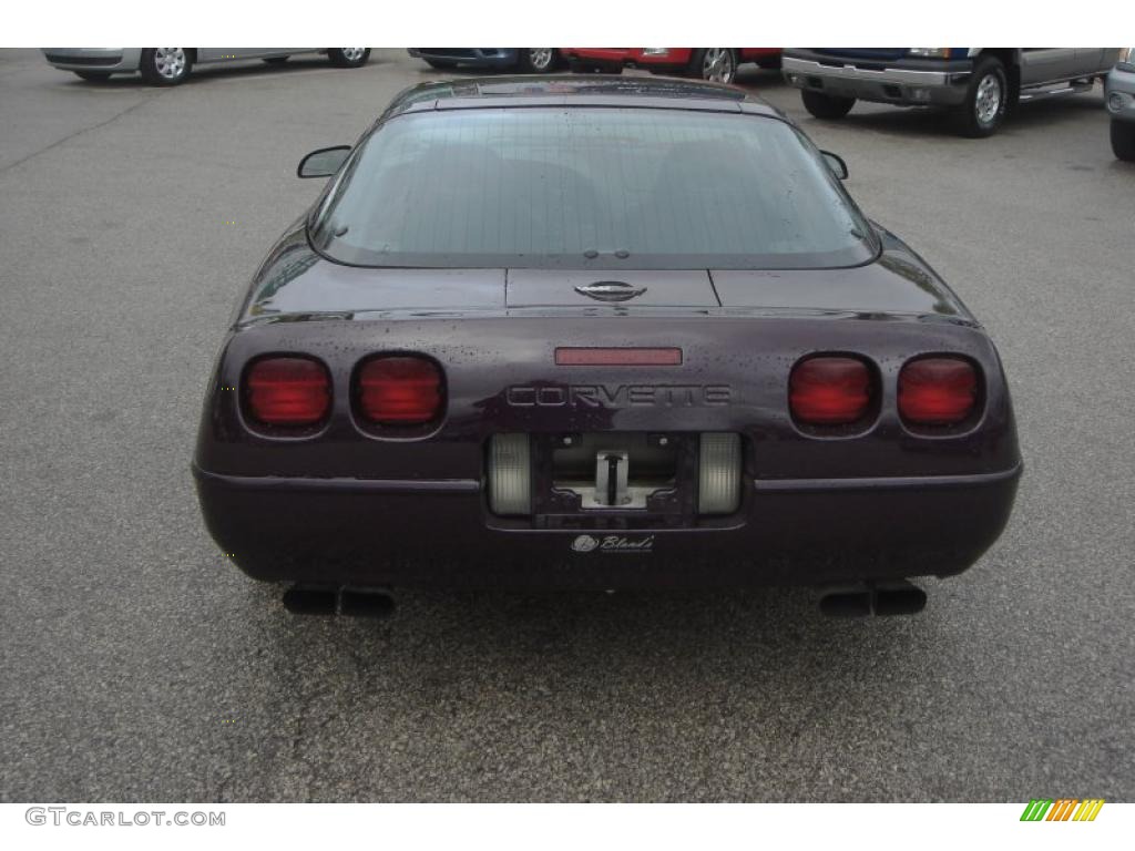 1994 Corvette Coupe - Black Rose Metallic / Black photo #3