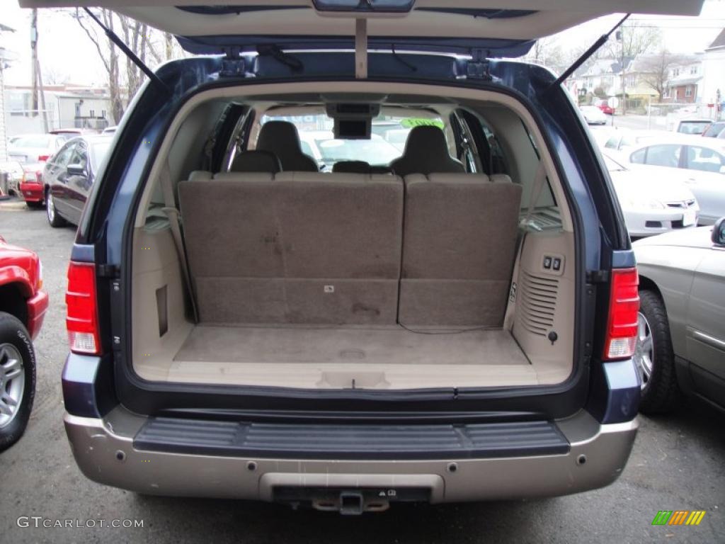 2003 Expedition Eddie Bauer 4x4 - Medium Wedgewood Blue Metallic / Medium Parchment photo #22