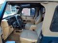 Tan 1997 Jeep Wrangler Sport 4x4 Interior Color