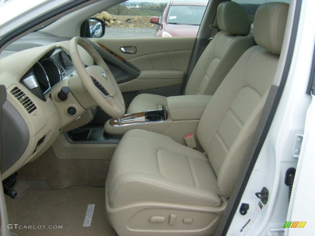 Beige Interior 2011 Nissan Murano LE AWD Photo #48189451