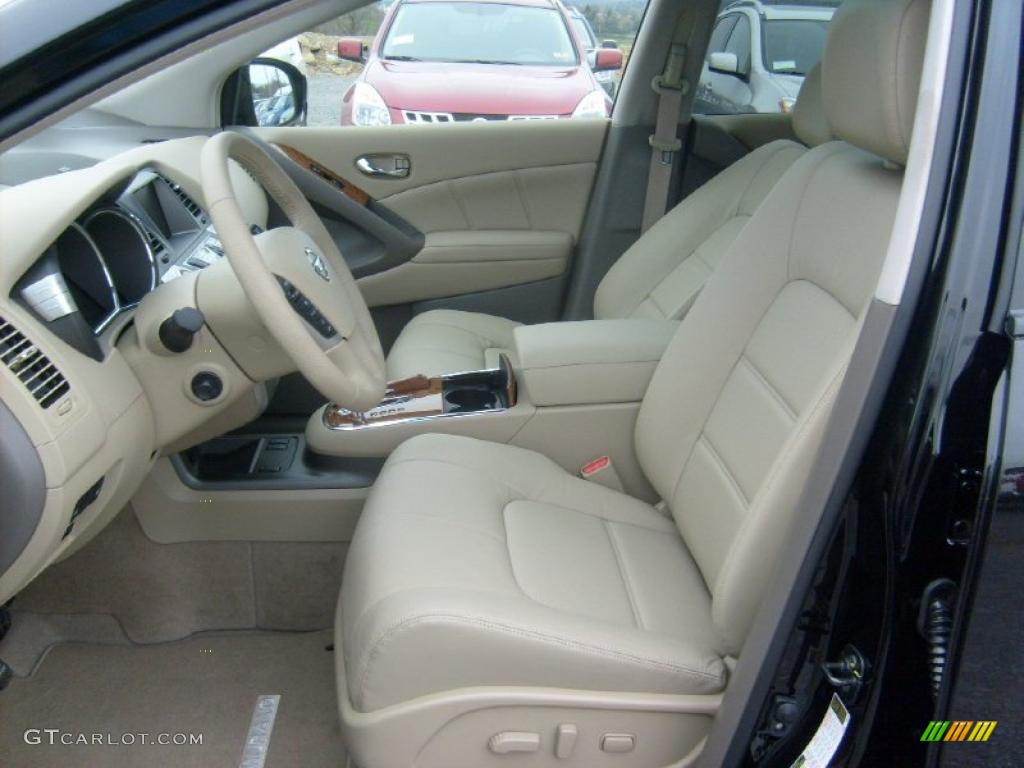 Beige Interior 2011 Nissan Murano LE AWD Photo #48189511