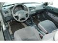 Dark Gray 1999 Honda Civic DX Coupe Interior Color