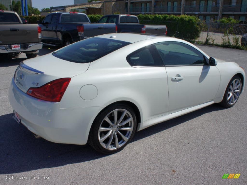 Ivory Pearl White 2008 Infiniti G 37 S Sport Coupe Exterior Photo #48190447