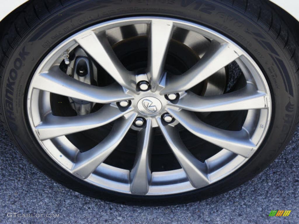2008 Infiniti G 37 S Sport Coupe Wheel Photo #48190483