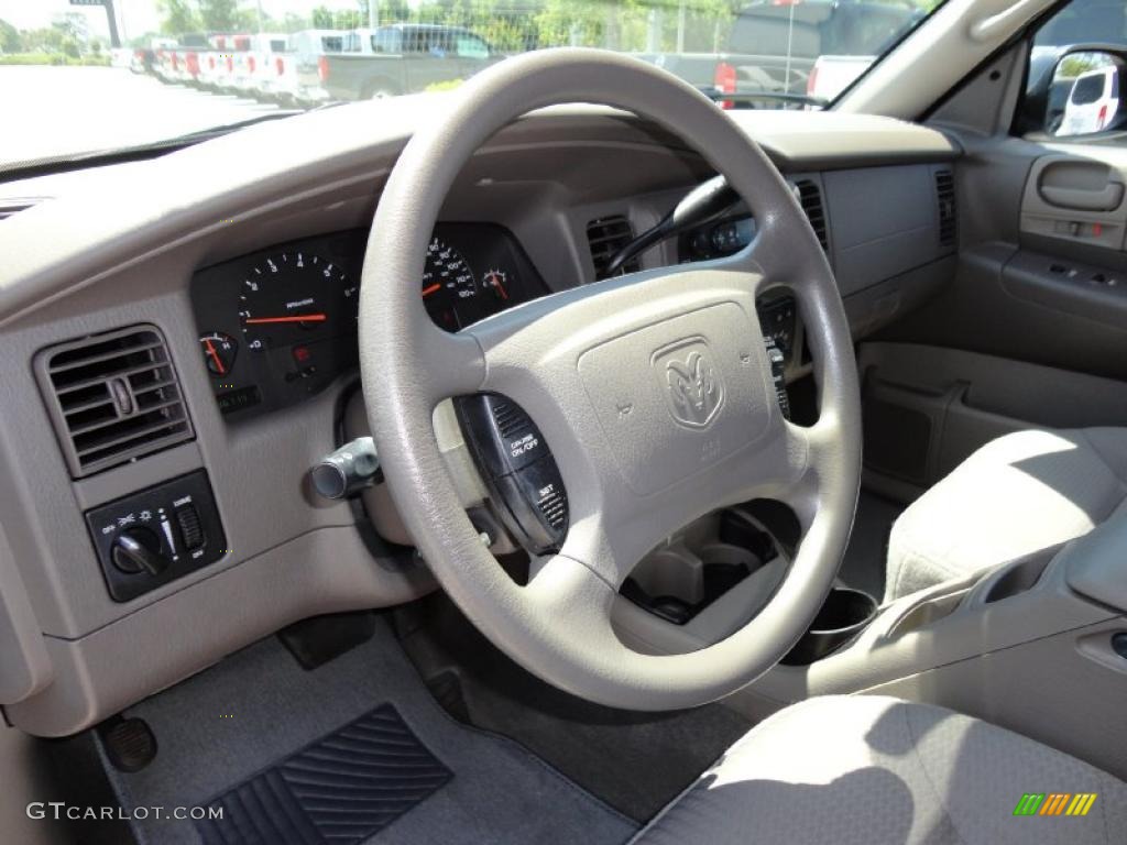 2003 Durango Sport - Timberline Green Pearlcoat / Sandstone photo #6
