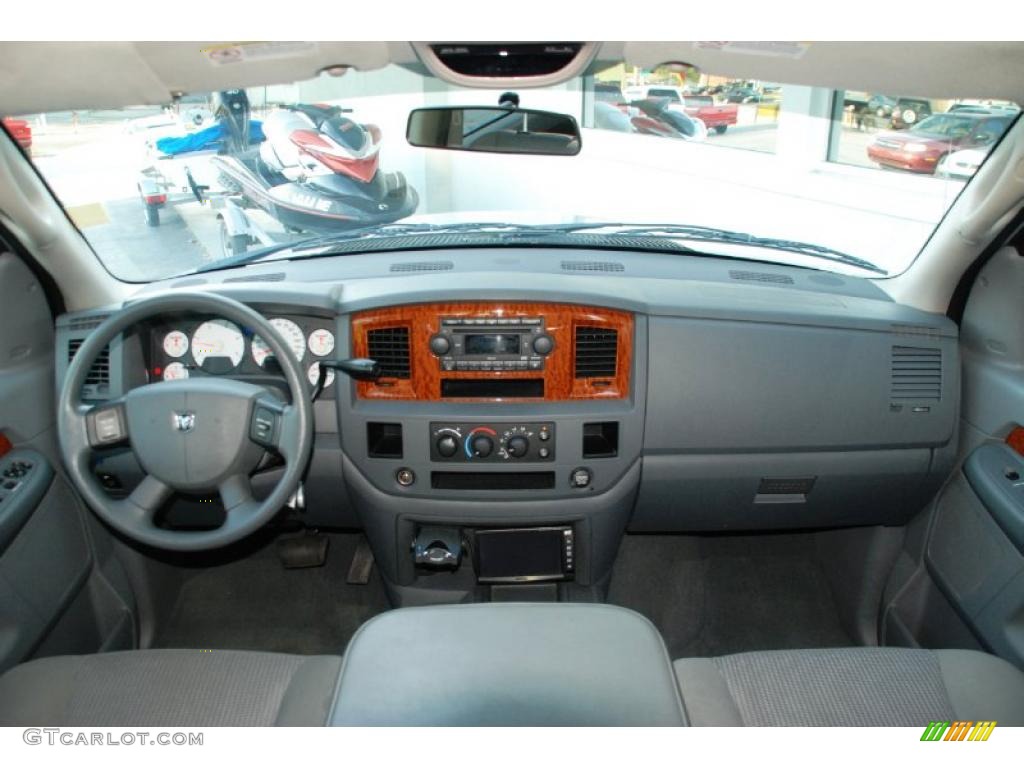 2006 Dodge Ram 3500 SLT Mega Cab Dually Medium Slate Gray Dashboard Photo #48190744