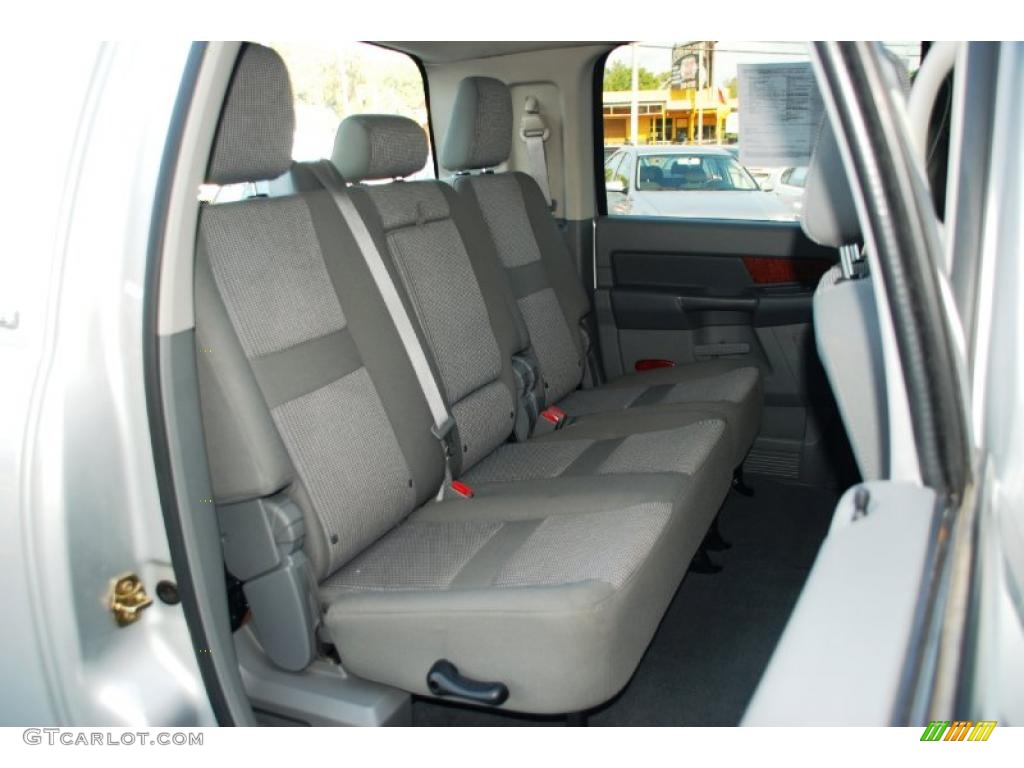 Medium Slate Gray Interior 2006 Dodge Ram 3500 SLT Mega Cab Dually Photo #48190951
