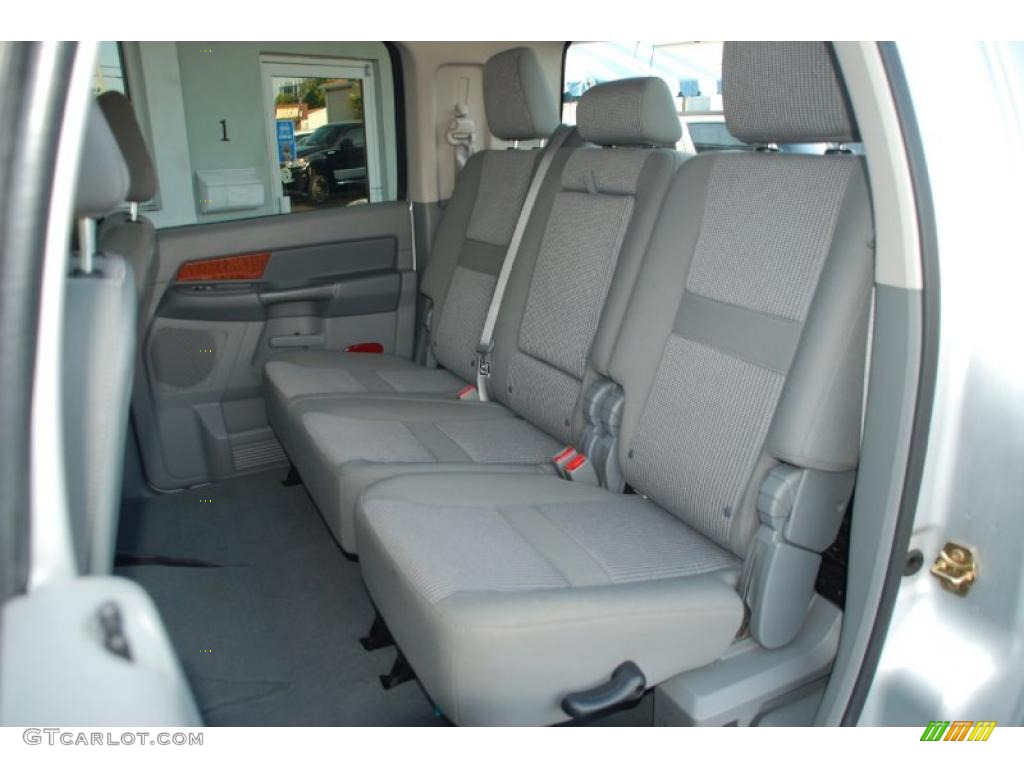 Medium Slate Gray Interior 2006 Dodge Ram 3500 SLT Mega Cab Dually Photo #48190987