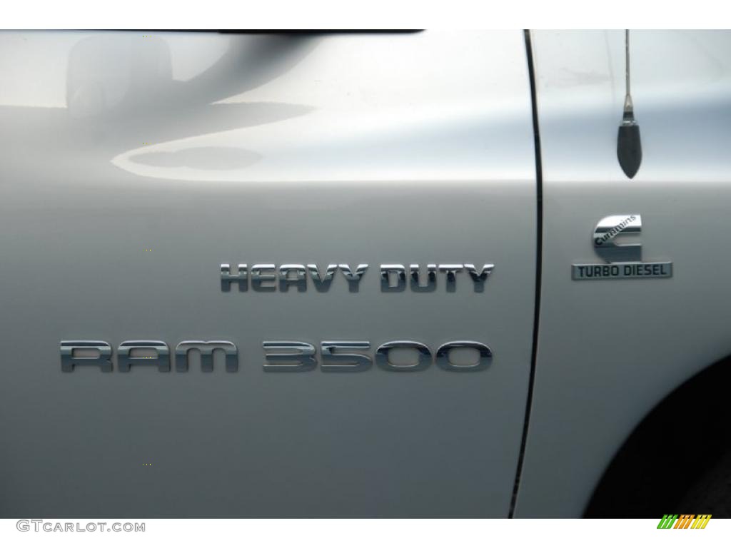 2006 Dodge Ram 3500 SLT Mega Cab Dually Marks and Logos Photo #48191065