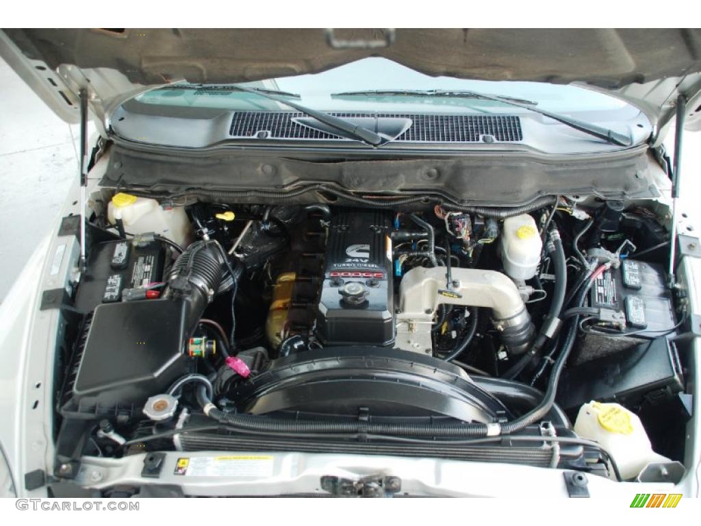 2006 Dodge Ram 3500 SLT Mega Cab Dually 5.9L 24V HO Cummins Turbo Diesel I6 Engine Photo #48191143