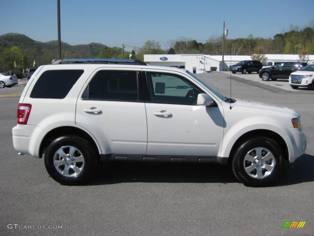 2011 Escape Limited 4WD - White Suede / Camel photo #5