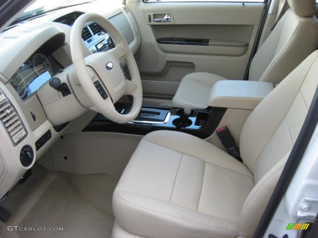 2011 Escape Limited 4WD - White Suede / Camel photo #12