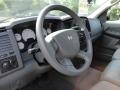 Medium Slate Gray Steering Wheel Photo for 2008 Dodge Ram 2500 #48191308