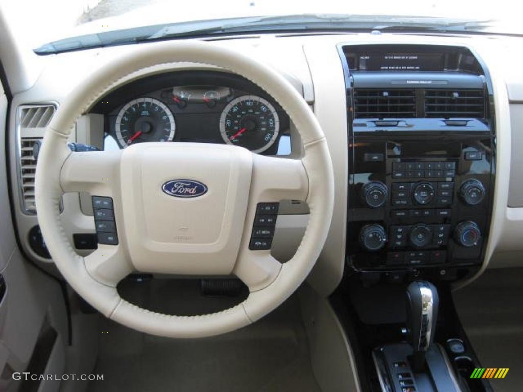 2011 Ford Escape Limited 4WD Camel Dashboard Photo #48191360