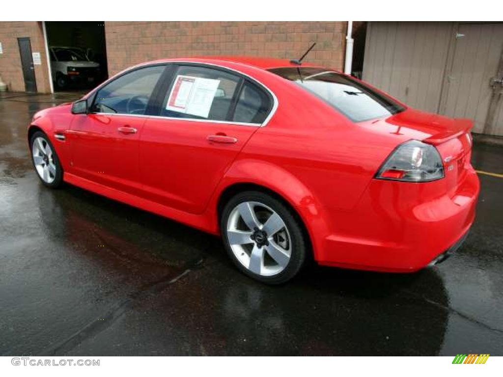 2009 G8 GT - Liquid Red / Onyx photo #21