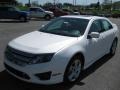 2011 White Platinum Tri-Coat Ford Fusion Sport  photo #2