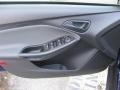 Charcoal Black 2012 Ford Focus SE SFE Sedan Door Panel