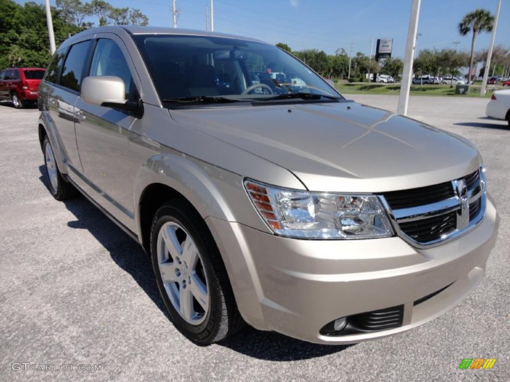 Light Sandstone Metallic 2009 Dodge Journey SXT Exterior Photo #48193145