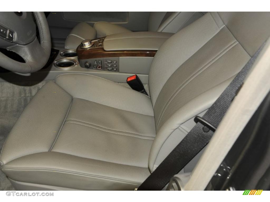 2008 7 Series 750i Sedan - Titanium Grey Metallic / Flannel Grey photo #6