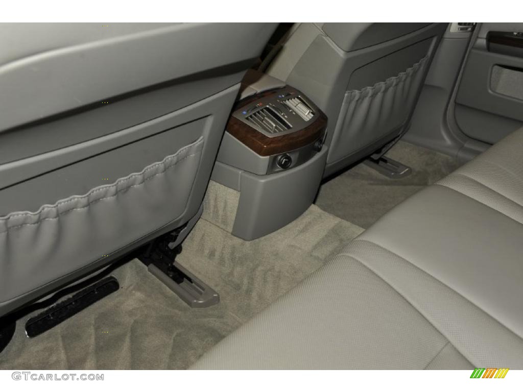 2008 7 Series 750i Sedan - Titanium Grey Metallic / Flannel Grey photo #7