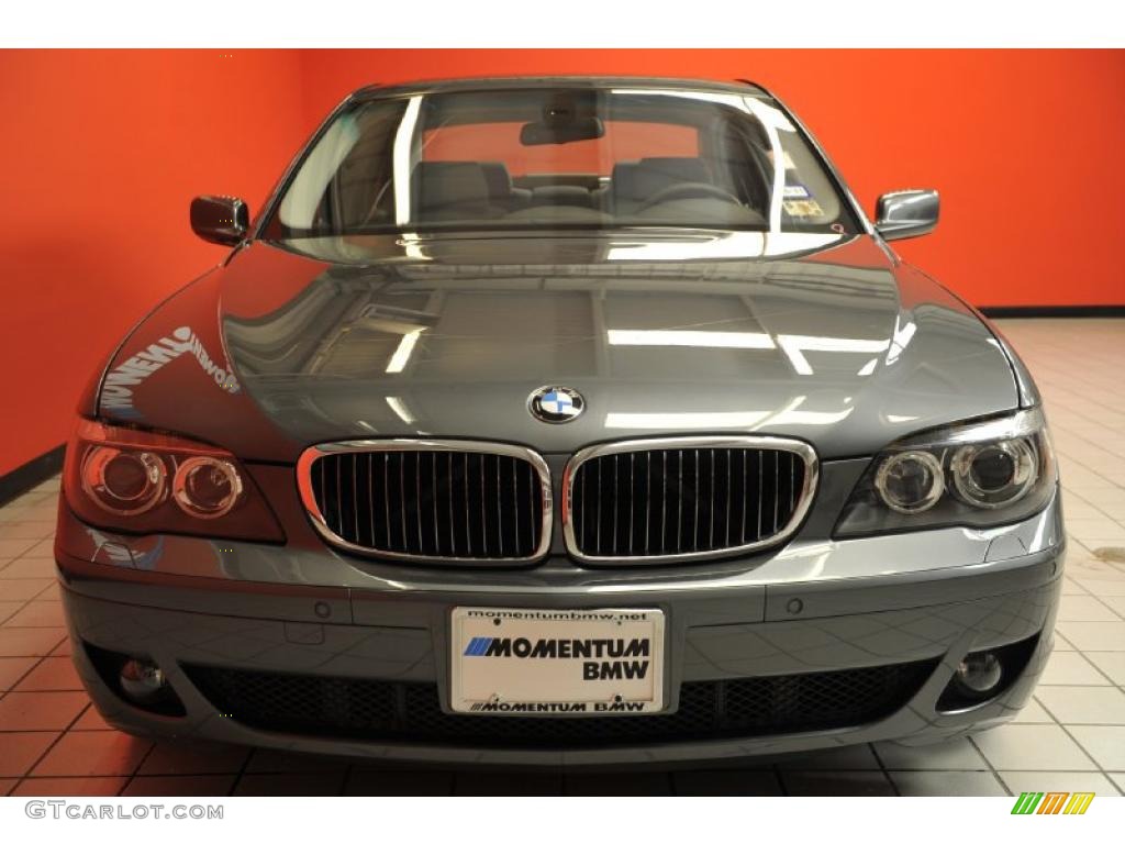 2008 7 Series 750i Sedan - Titanium Grey Metallic / Flannel Grey photo #27
