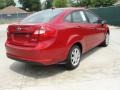 Red Candy Metallic 2011 Ford Fiesta SE Sedan Exterior