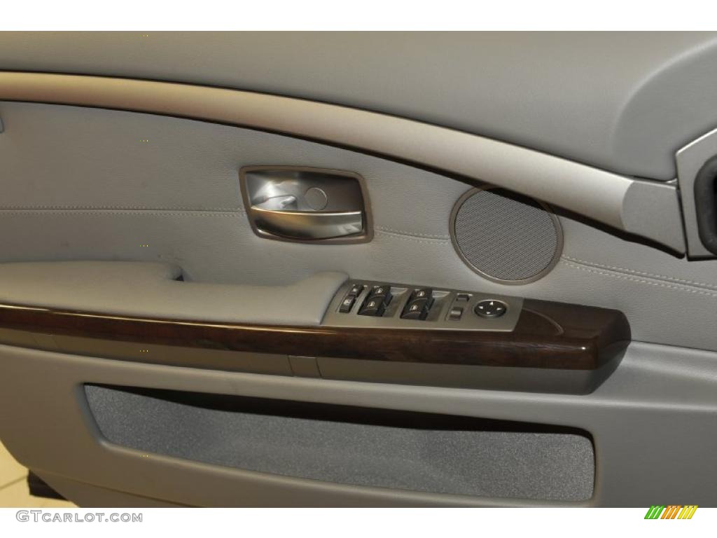 2008 7 Series 750i Sedan - Titanium Grey Metallic / Flannel Grey photo #44