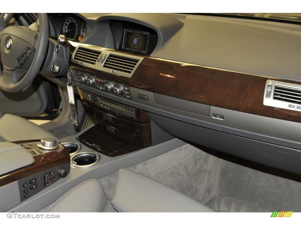 2008 7 Series 750i Sedan - Titanium Grey Metallic / Flannel Grey photo #61