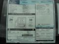 2011 Ford Fiesta SE Sedan Window Sticker