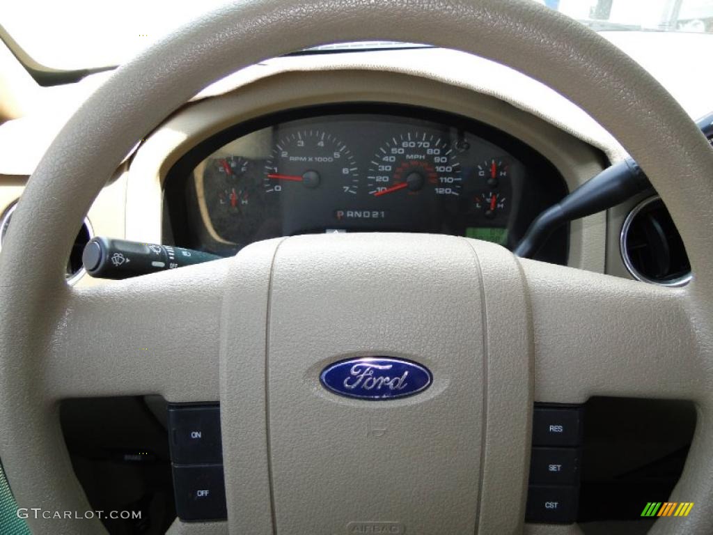 2006 F150 XLT SuperCrew - Dark Stone Metallic / Tan photo #18